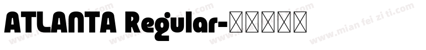 ATLANTA Regular字体转换